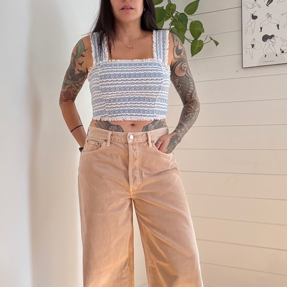 House of Harlow 1960 tweed crop top - Picture 1 of 7